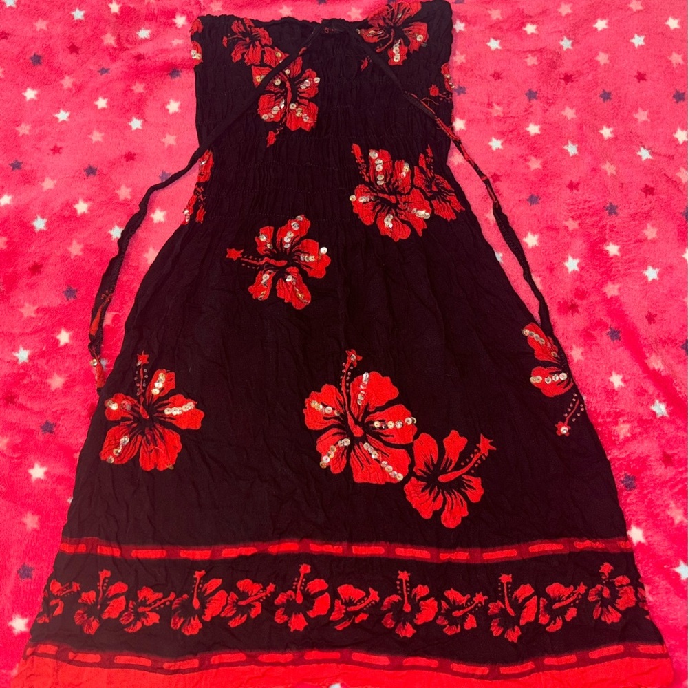 Tiki Torch 🐦‍🔥🌺 MINIdress